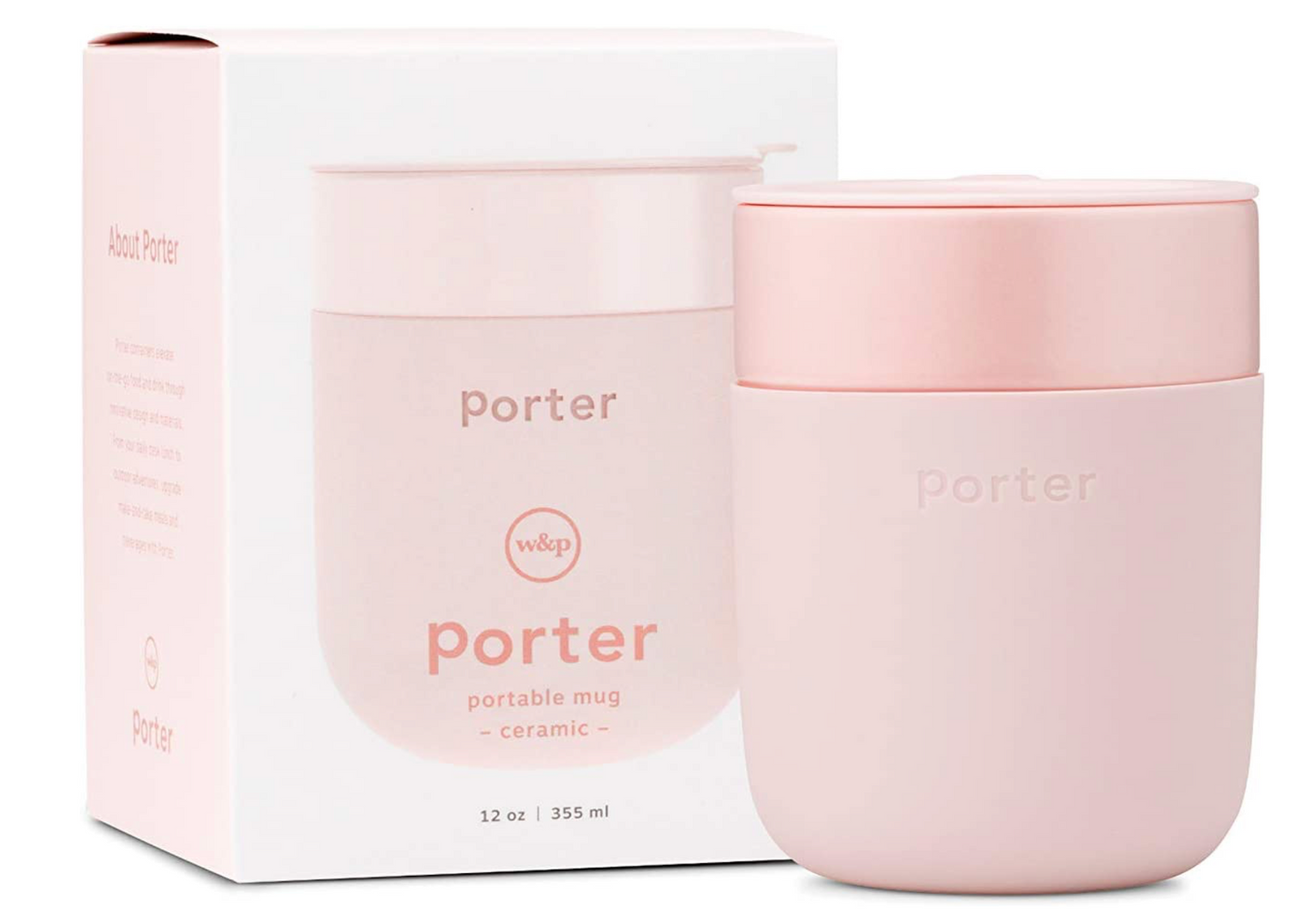 Porter Portable Ceramic Mug - Blush