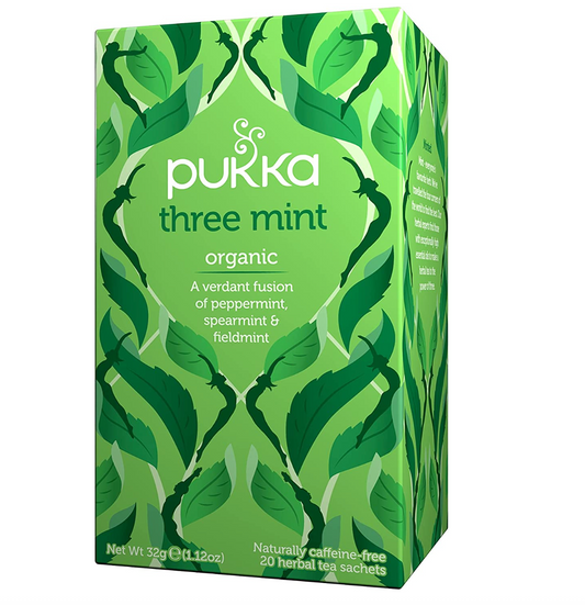 Three Mint Organic Herbal Tea